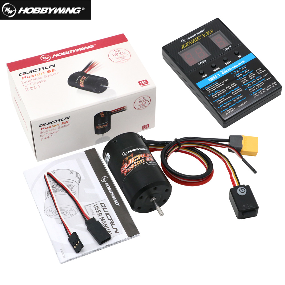 Hobbywing QuicRun Fusion SE 12 - مراجعة Rc Hobby Grade Plane وسعره