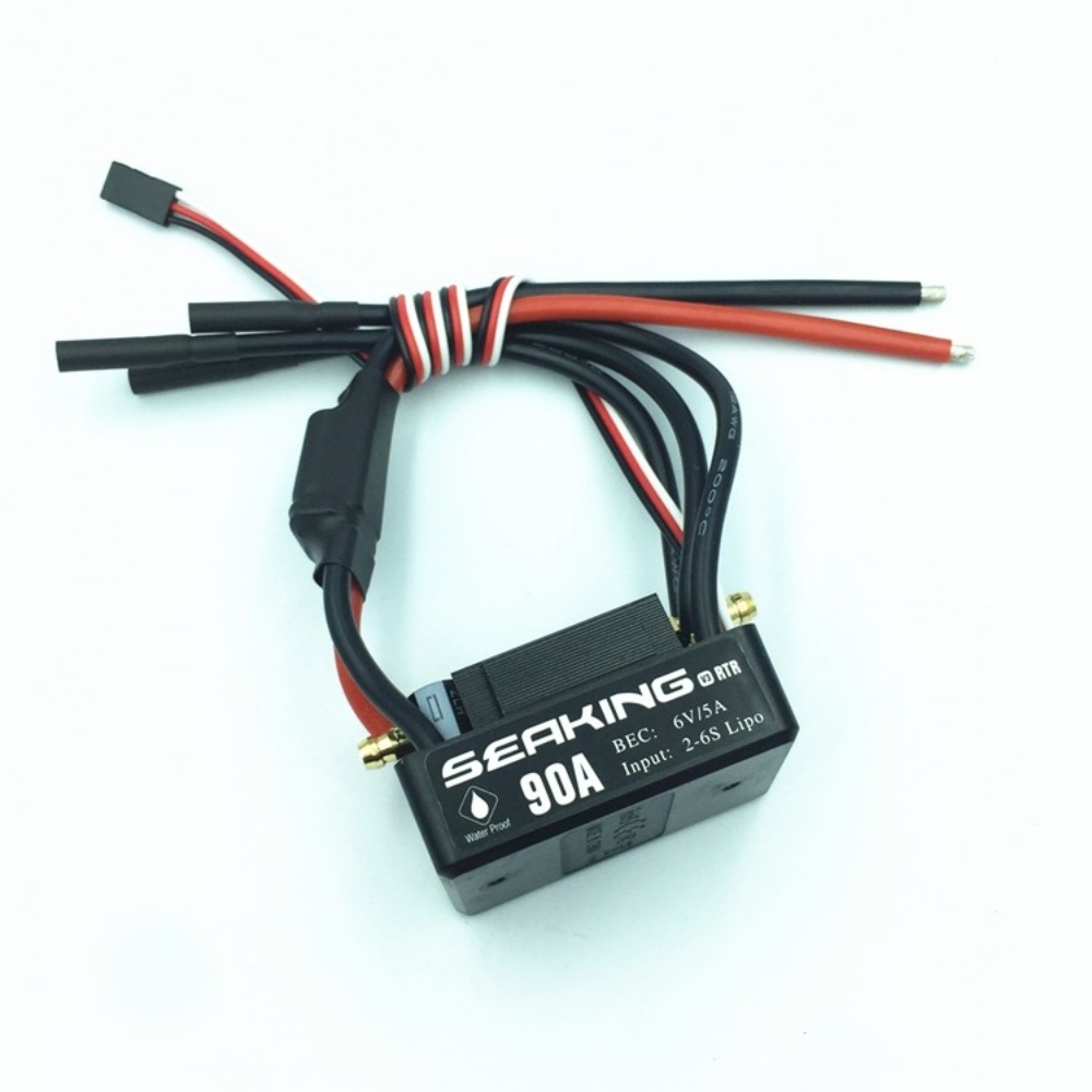 FATJAY Hobbywing Seaking-90A-V - مراجعة Rc Hobby Wing وسعره