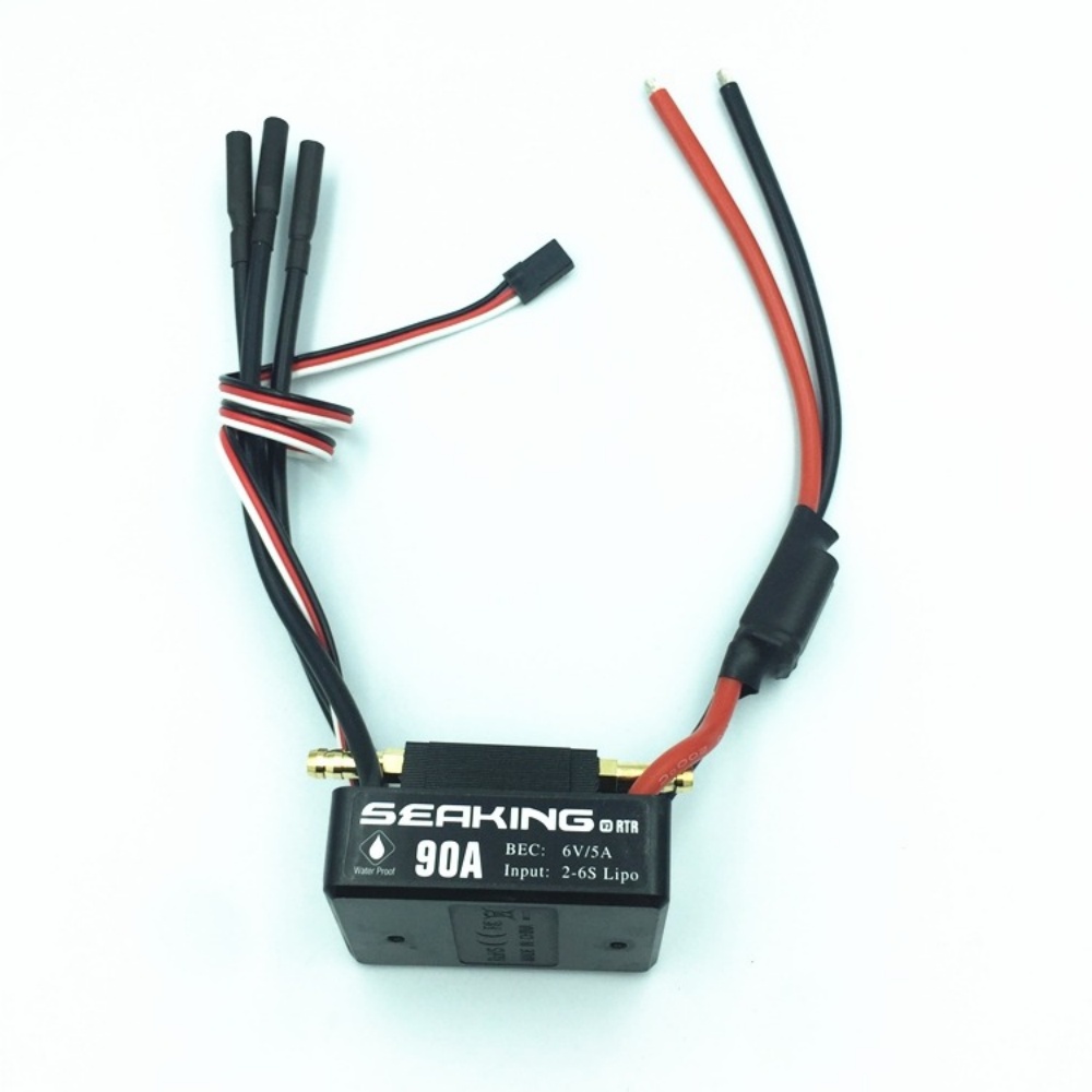 FATJAY Hobbywing Seaking-90A-V - مراجعة Rc Hobby Wing وسعره