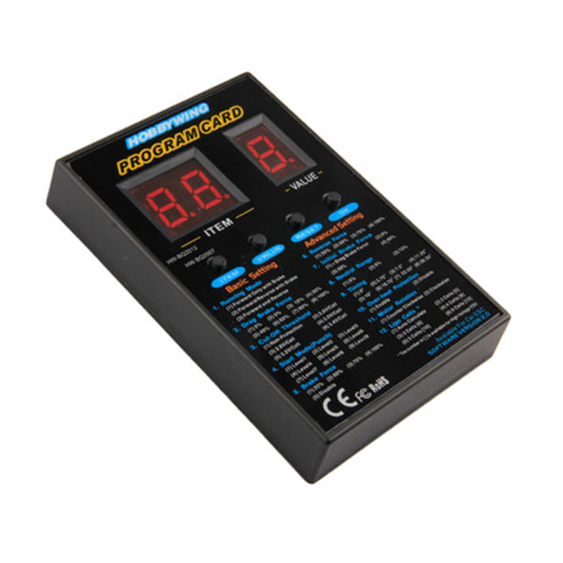 بطاقة برنامج Hobbywing ESC الأ - مراجعة Rc Hobby Grade Plane وسعره